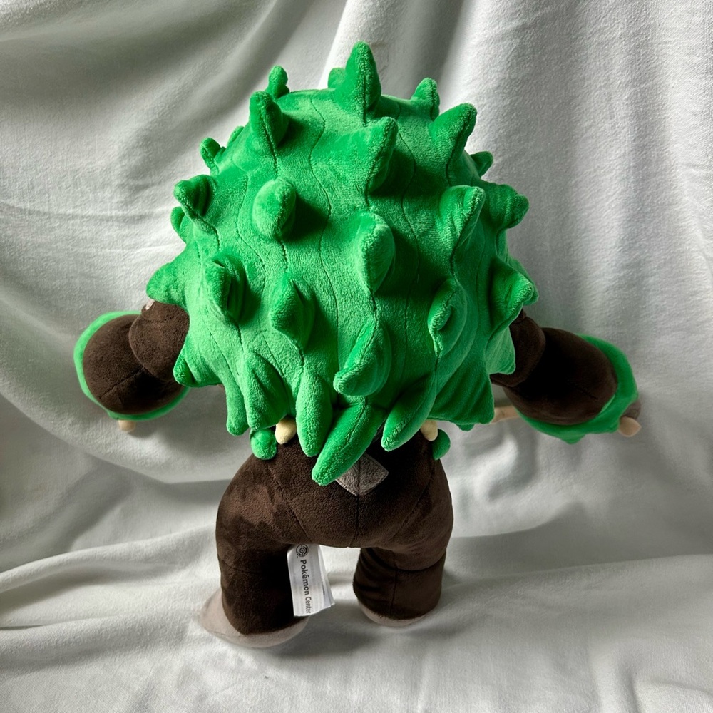 Rillaboom Pokemon Plush Toy with Drum Bendable Rare 13” Tall - Picture 3 of 4